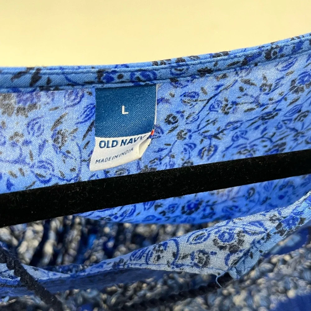 OLD NAVY BOHO PEASANT TOP (a240) - Picture 6 of 14